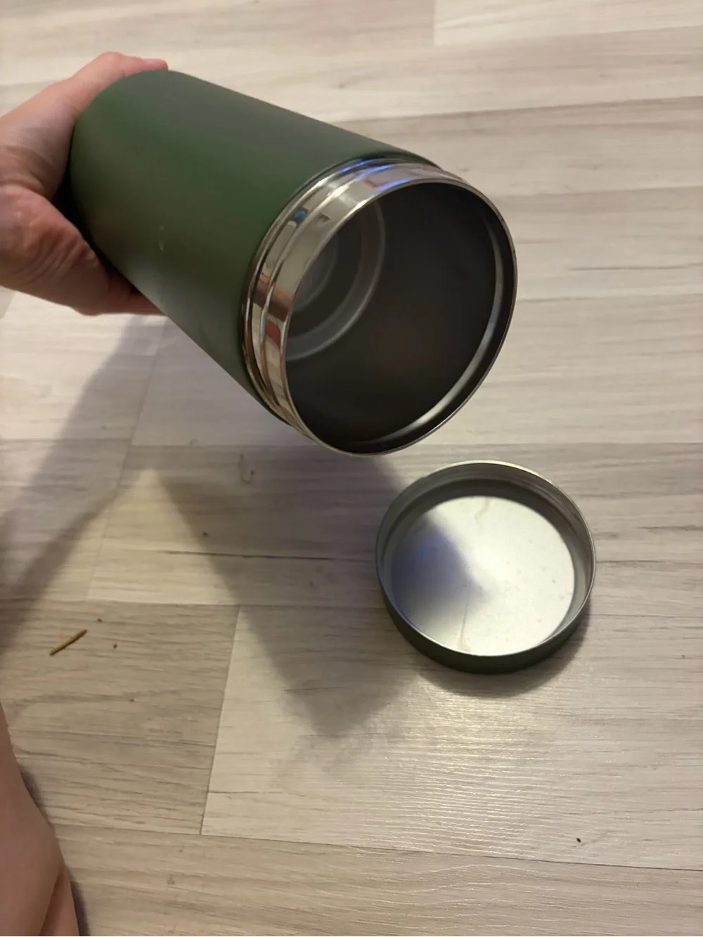 Bindle Olive Green Stainless Steel Travel Thermos Bottle